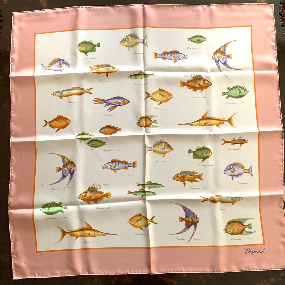 Brand New Rare Chopard Silk Scarf